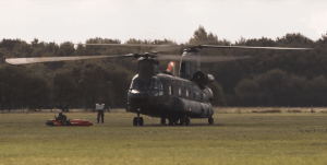 Chinoock helikopter Brandbestrijding Zeeland